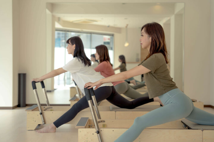 堀江でリピーターが多いマシンピラティスマットピラティススタジオ