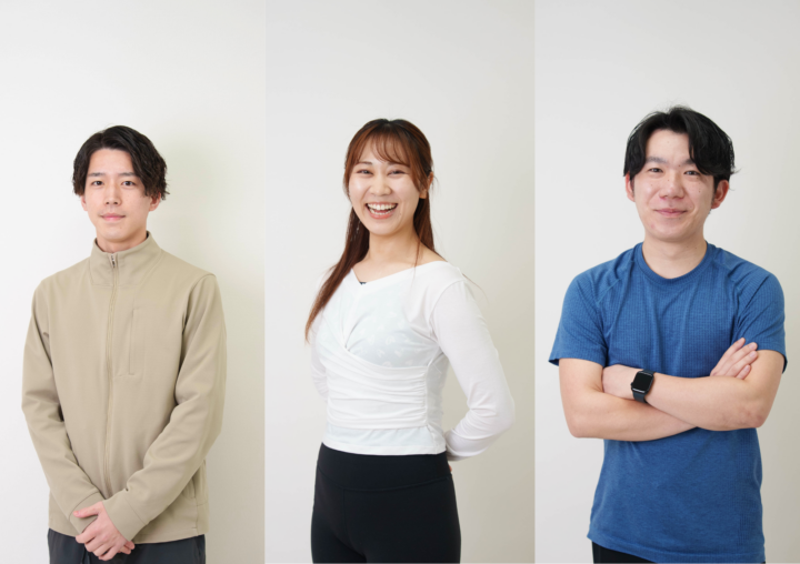 理学療法士/鍼灸師/柔道整復師などの資格を保有したスタッフ